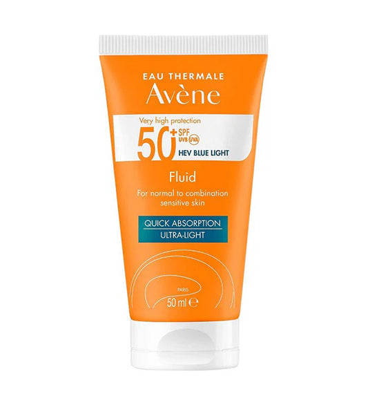 Avène solaire fluide très haute protection – spf 50+ 50ml