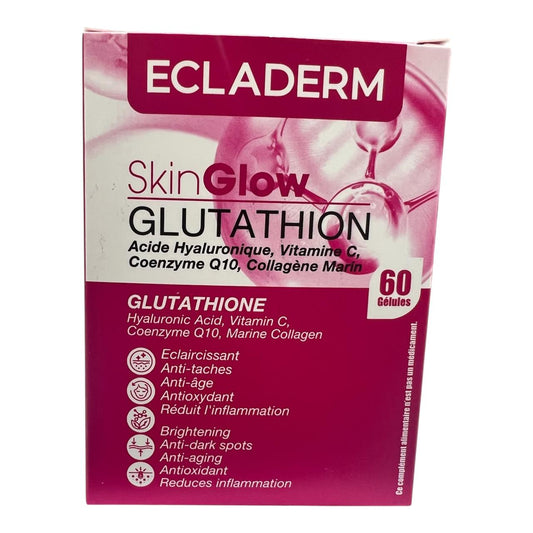 ECLADERM Skin Glow GLUTATHION 60 GELULES