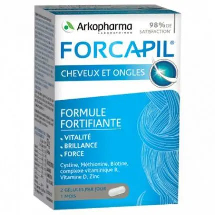 Arkopharma Forcapil Cheveux et Onlgles (180 Gélules)
