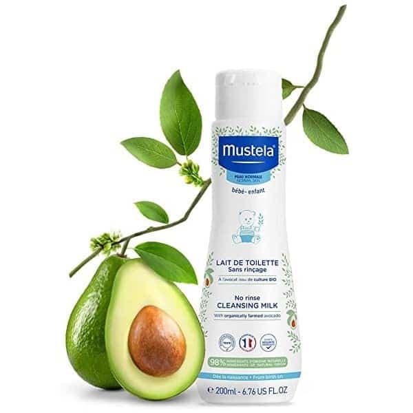 Mustela Lait de Toilette sans rinçage 200ml