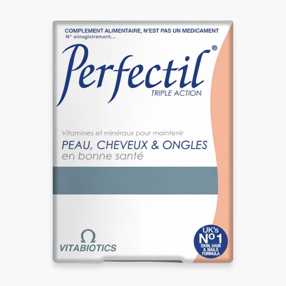 Vitabiotics, Perfectil triple action peau,cheveux & ongles 30 comprimés